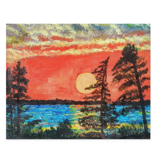 "Sunset on Bootlegger's Bay" Puzzle