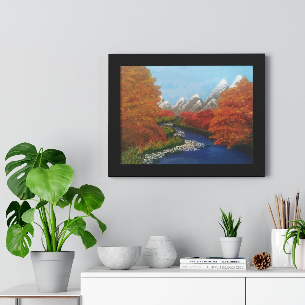 Autumn River Framed Print